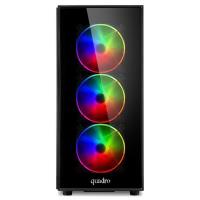 QUADRO SHARK IX5-N 14828 CI5-10400F 8GB 480GB 6GB GTX1660S FreeDos Gaming kasa - 1
